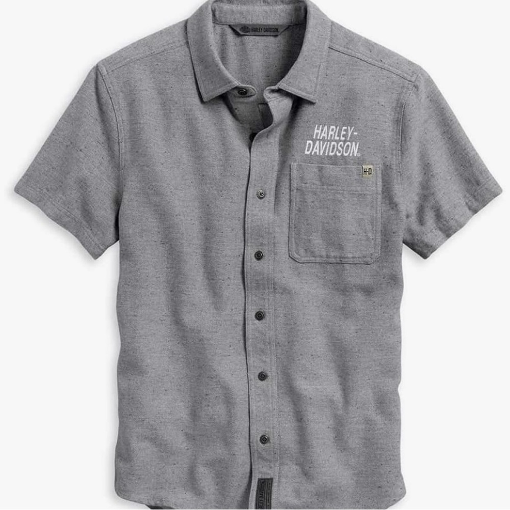 Harley-Davidson Men's #1 Graphic Short Sleeve Casual Shirt